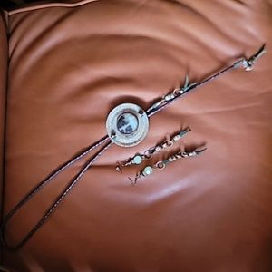 Gorgeous Statement Bolo and Earrings